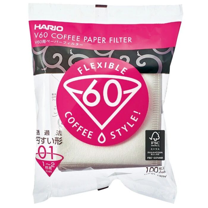 Hario V60 Cone Coffee Paper Filters