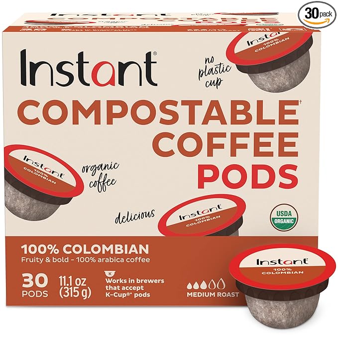 Instant Pot compostable coffee pods