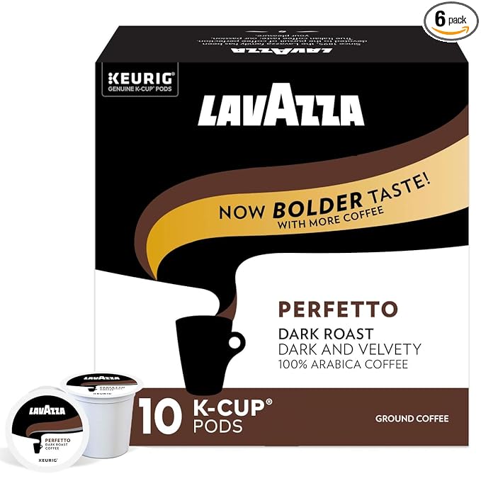 Lavazza Perfetto single-serve K-cup pods