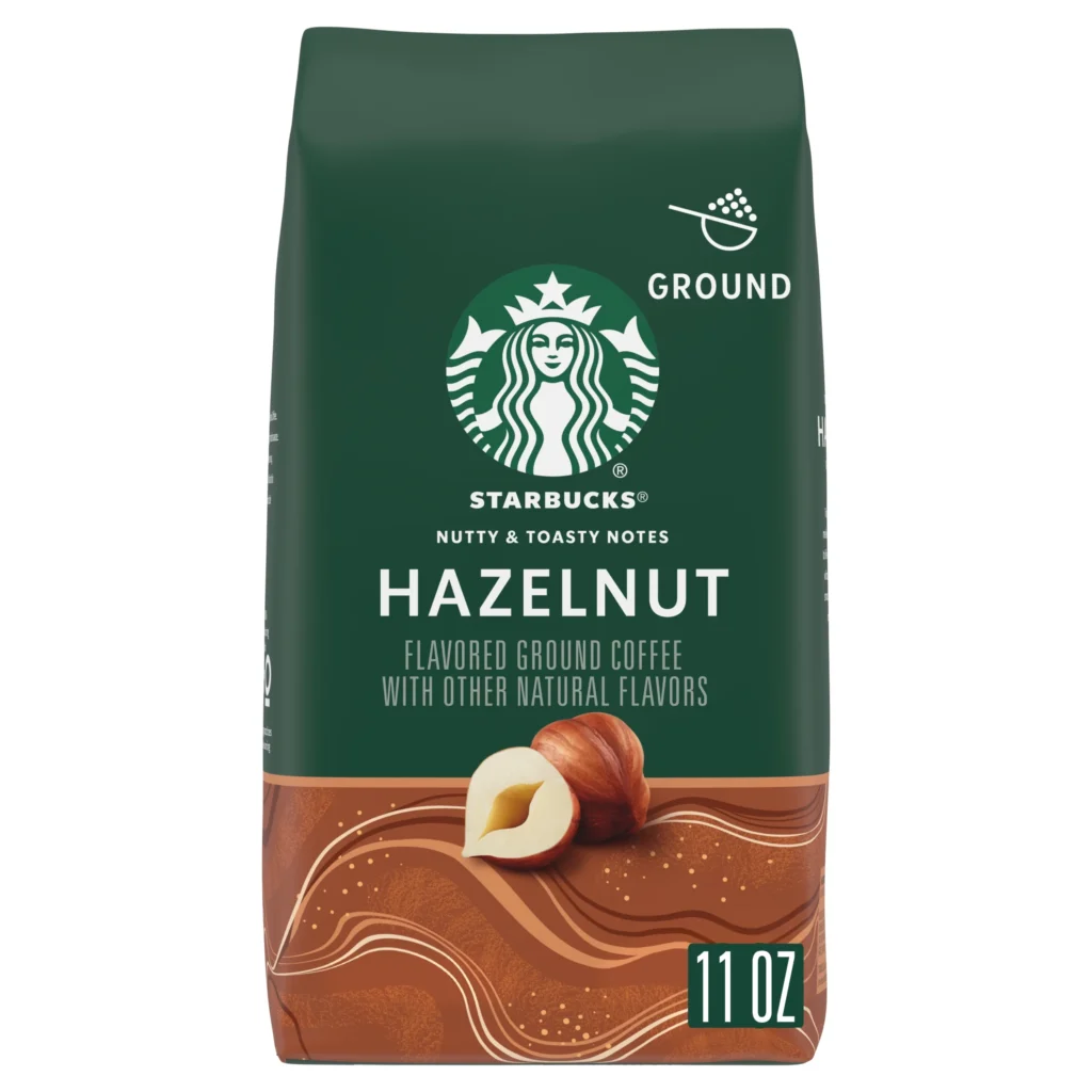 Starbucks Hazelnut Flavored Ground Coffee 