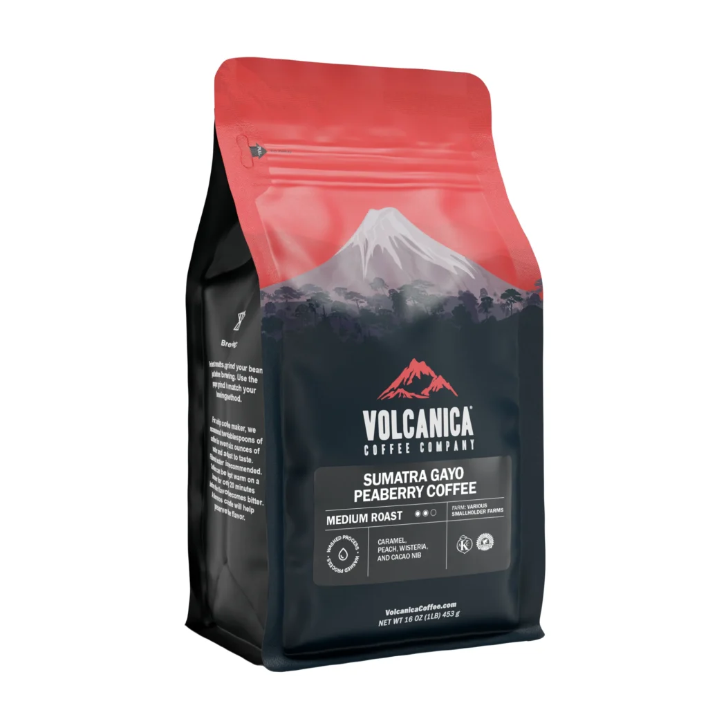 Sumatra Gayo Peaberry By Volcanica