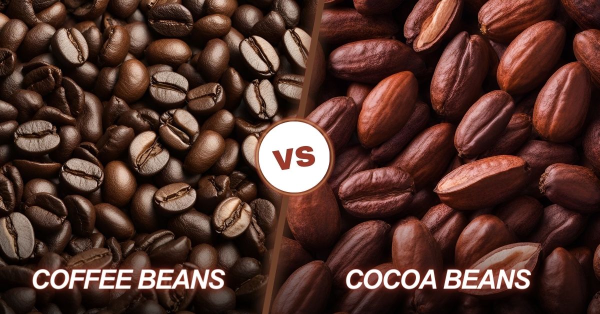Coffee Beans vs Cocoa Beans